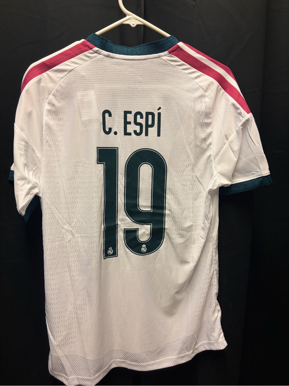 Cristian Espí Real Madrid 26/27 Home Jersey Size Large